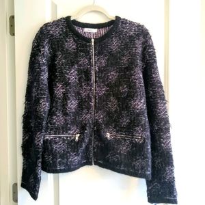 A.L.C. Wool Zippered Sweater